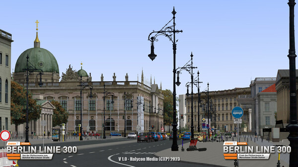 Скриншот из OMSI 2 Add-on Berlin Linie 300