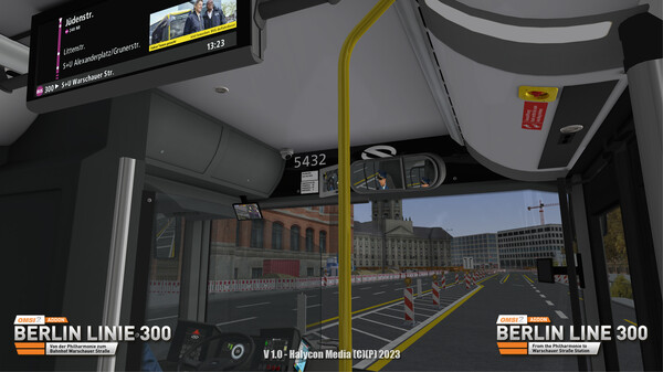 Скриншот из OMSI 2 Add-on Berlin Linie 300