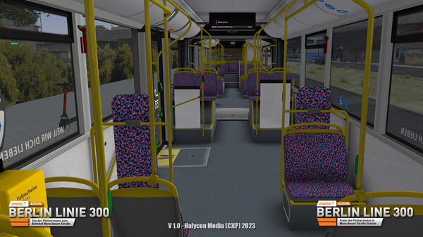 Скриншот из OMSI 2 Add-on Berlin Linie 300