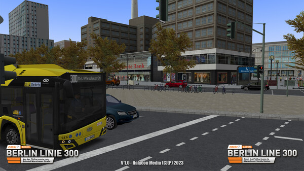 Скриншот из OMSI 2 Add-on Berlin Linie 300