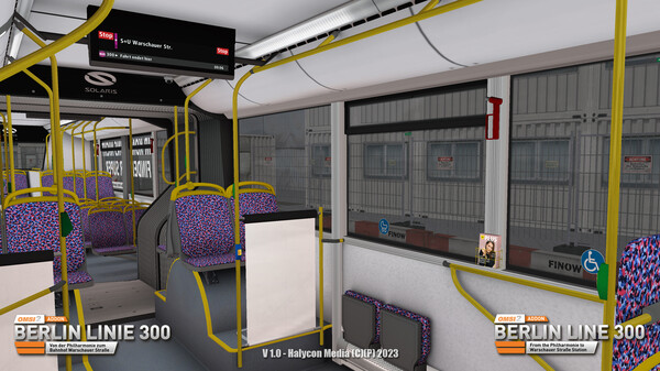 Скриншот из OMSI 2 Add-on Berlin Linie 300