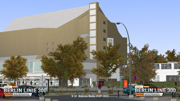 Скриншот из OMSI 2 Add-on Berlin Linie 300
