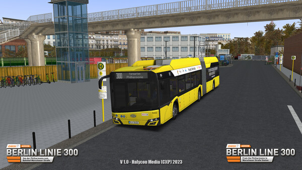 Скриншот из OMSI 2 Add-on Berlin Linie 300