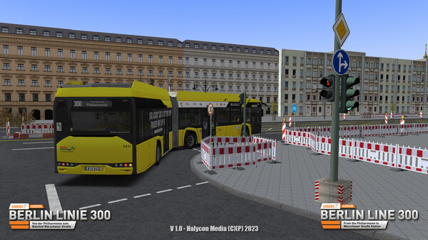Скриншот из OMSI 2 Add-on Berlin Linie 300