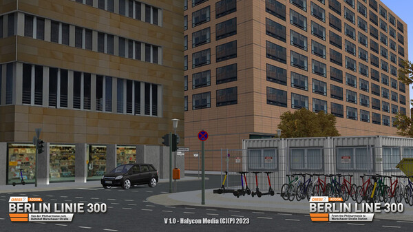Скриншот из OMSI 2 Add-on Berlin Linie 300