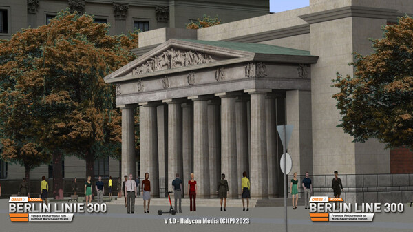 Скриншот из OMSI 2 Add-on Berlin Linie 300