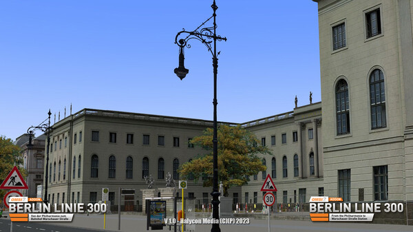 Скриншот из OMSI 2 Add-on Berlin Linie 300