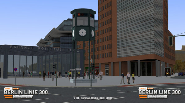 Скриншот из OMSI 2 Add-on Berlin Linie 300