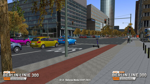 Скриншот из OMSI 2 Add-on Berlin Linie 300