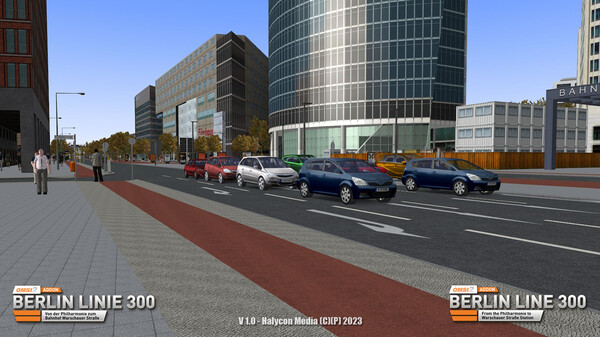 Скриншот из OMSI 2 Add-on Berlin Linie 300