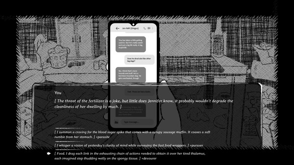 Descent of the Hunted game for Linux 1