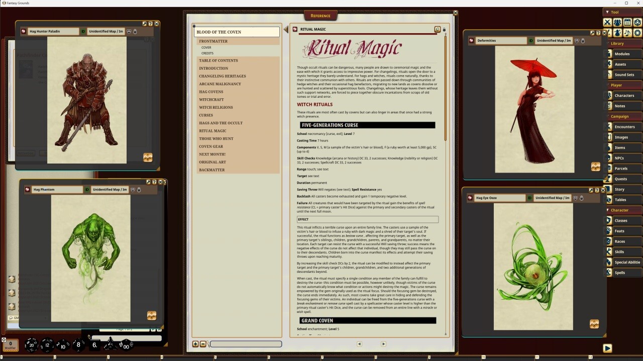 Fantasy Grounds - Pathfinder RPG - Pathfinder Companion: Blood of the Coven #0