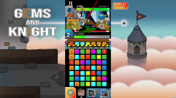 Скриншот из Gems And Knight