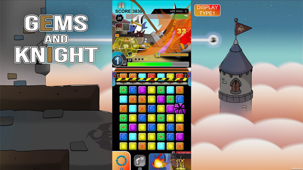 Скриншот из Gems And Knight