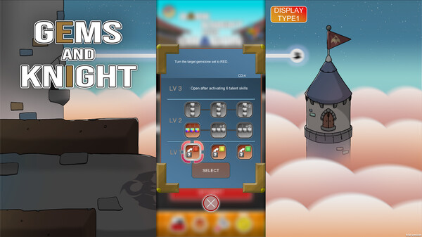 Скриншот из Gems And Knight
