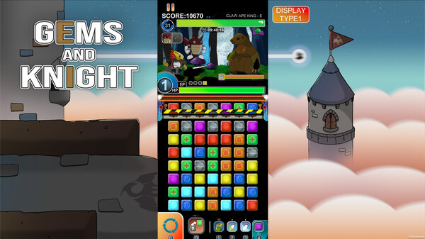 Скриншот из Gems And Knight