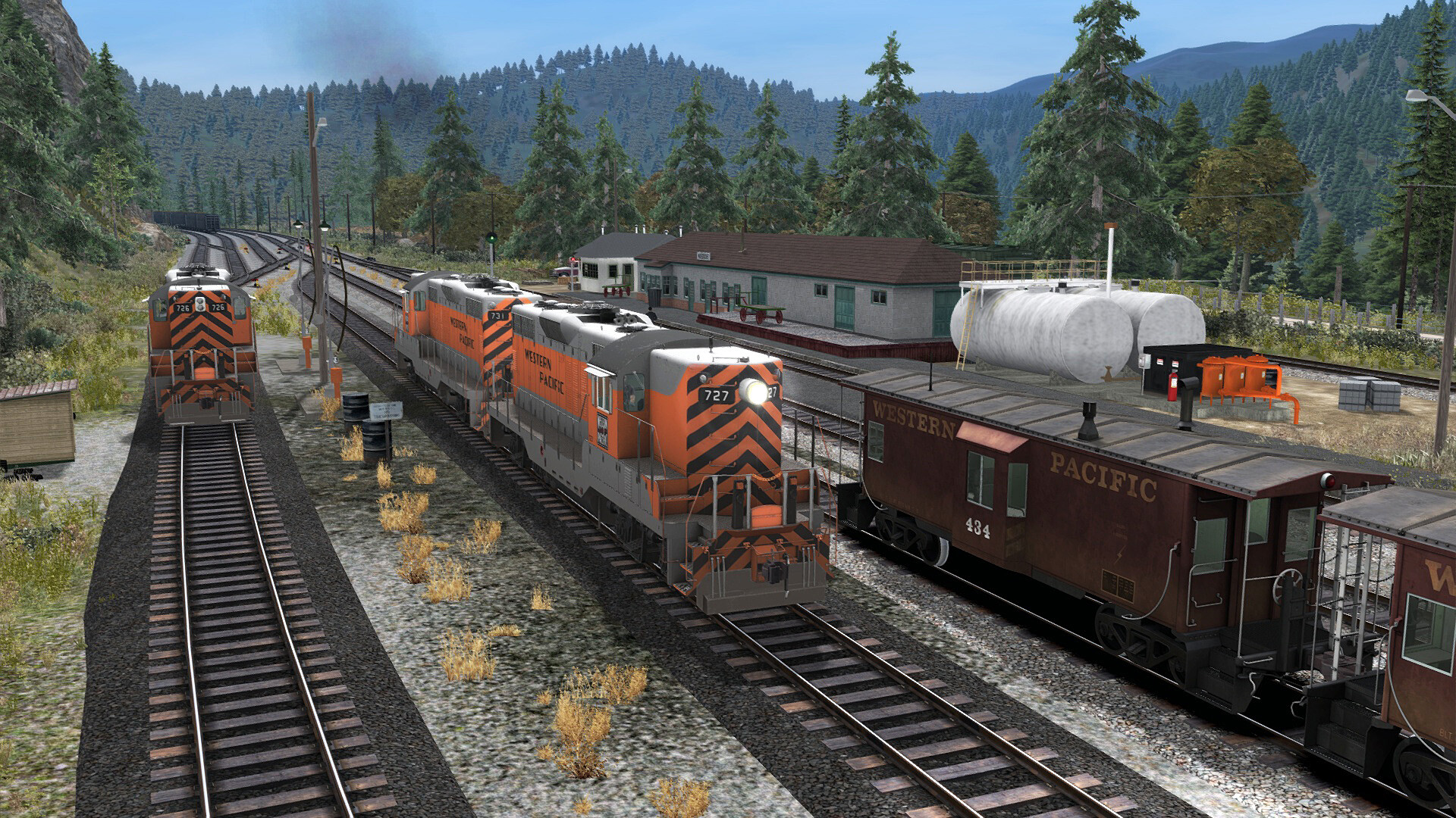 Train Simulator: Feather River Canyon Enhanced: Oroville - Portola #3