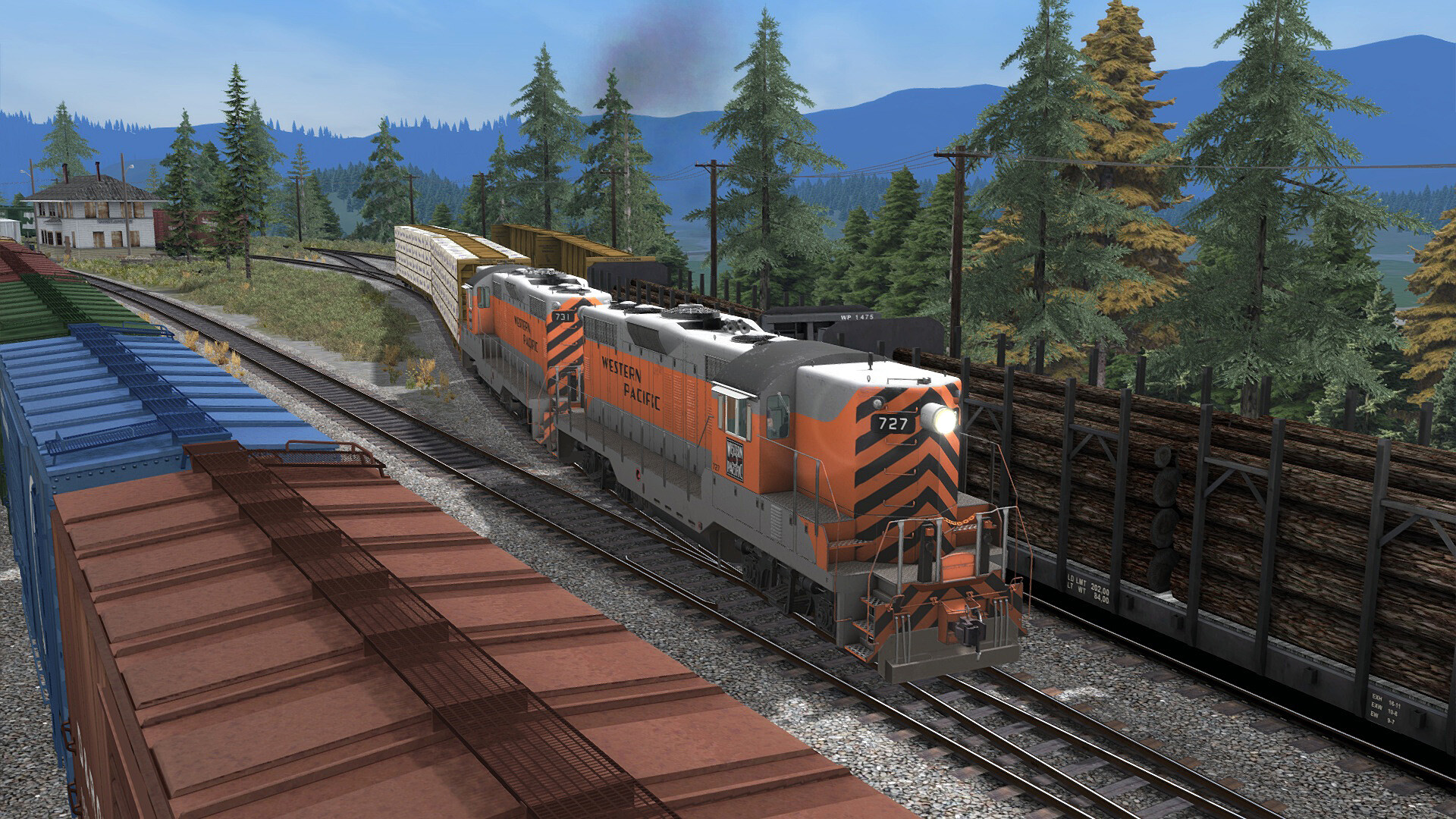 Train Simulator: Feather River Canyon Enhanced: Oroville - Portola #6