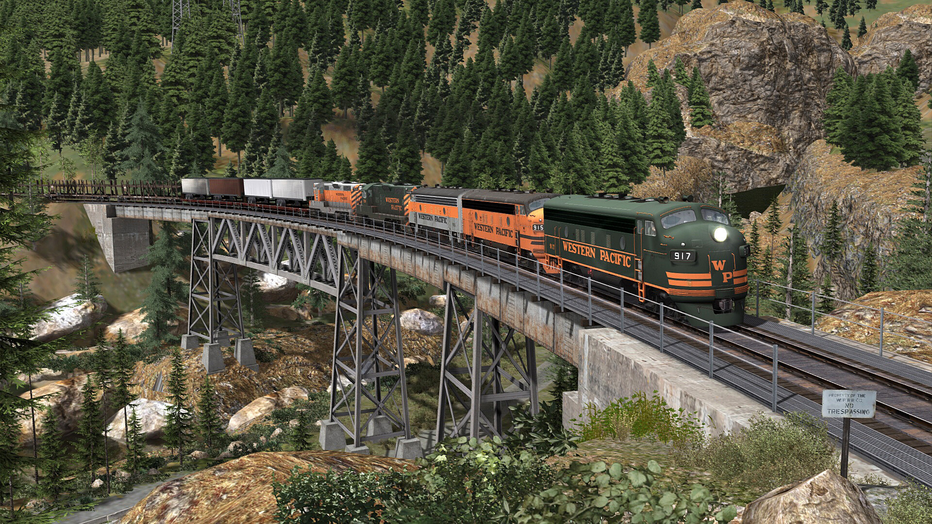Train Simulator: Feather River Canyon Enhanced: Oroville - Portola #0