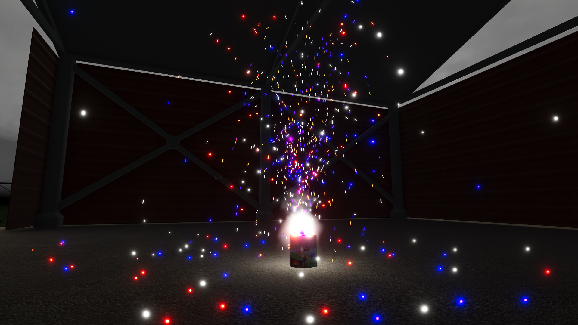 Firework Simulator Demo #4