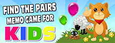 Find The Pairs Memo Game for Kids