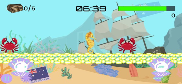 Скриншот из Simon the Seahorse Adventure Game