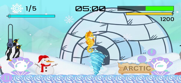 Скриншот из Simon the Seahorse Adventure Game