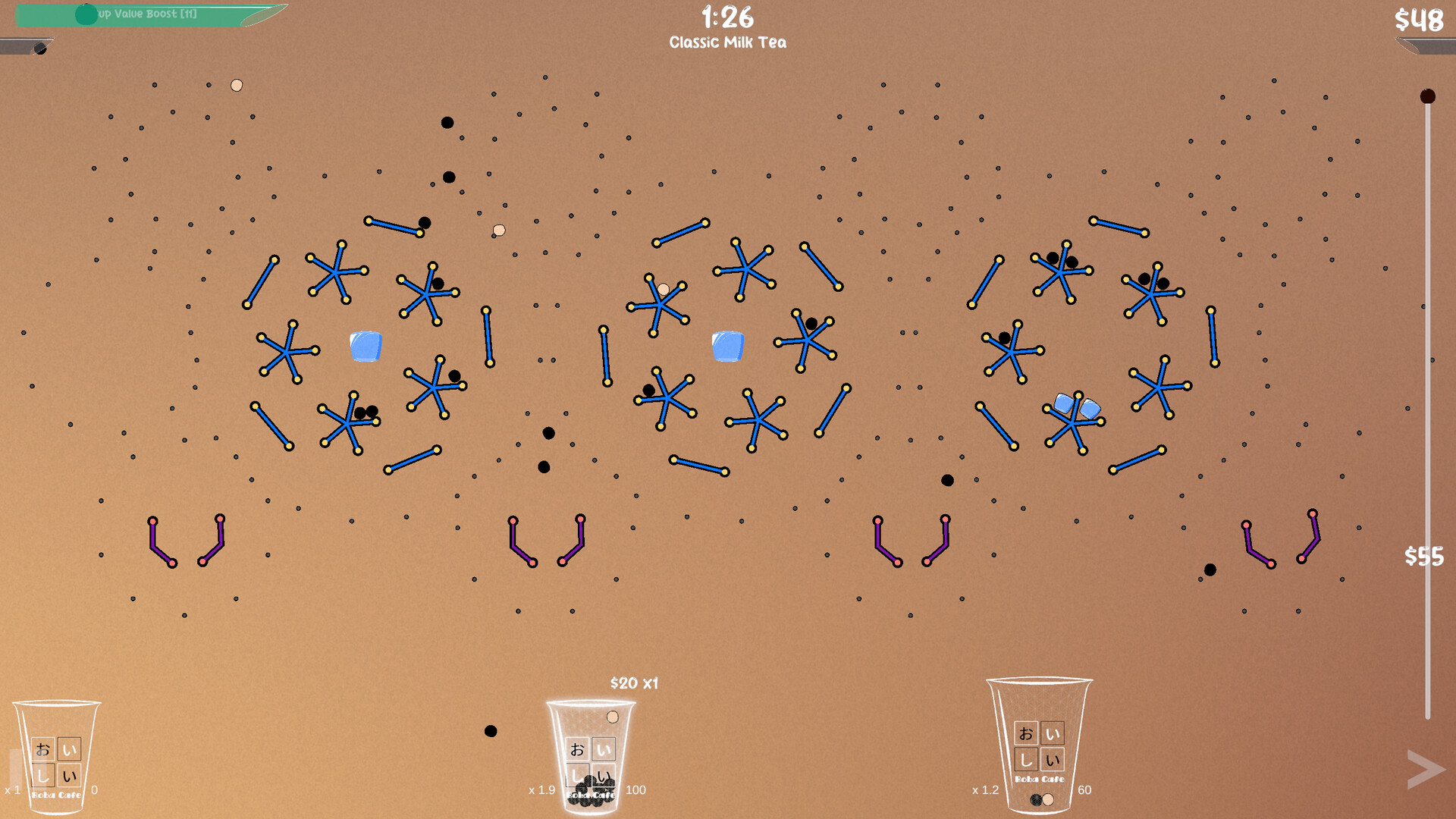 Super Boba - Pachinko Cafe PC gameplay screenshot 1 of 6