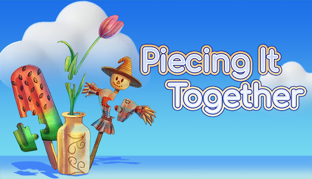 Capsule image of "Piecing It Together" which used RoboStreamer for Steam Broadcasting