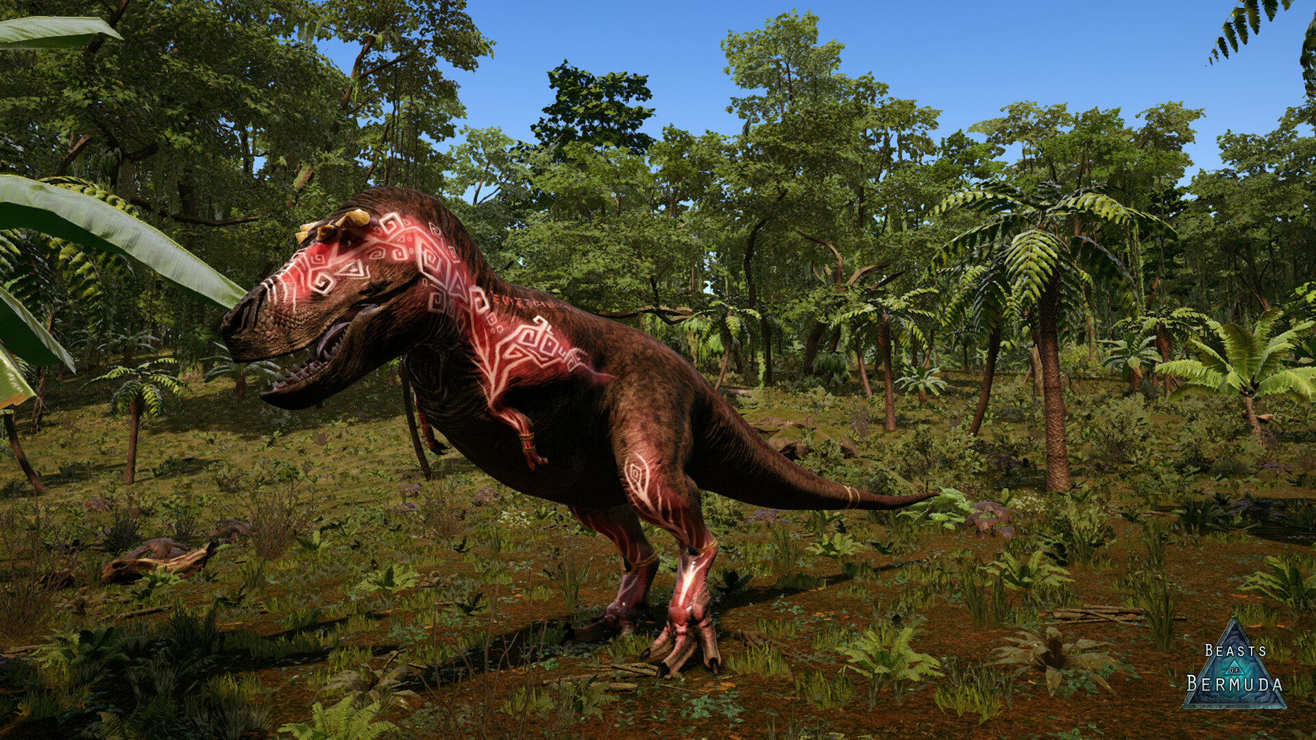 Beasts of Bermuda - Tyrannosaurus rex Supporter Warpaint #2