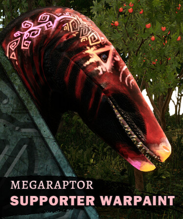 Beasts of Bermuda - Megaraptor Supporter Warpaint