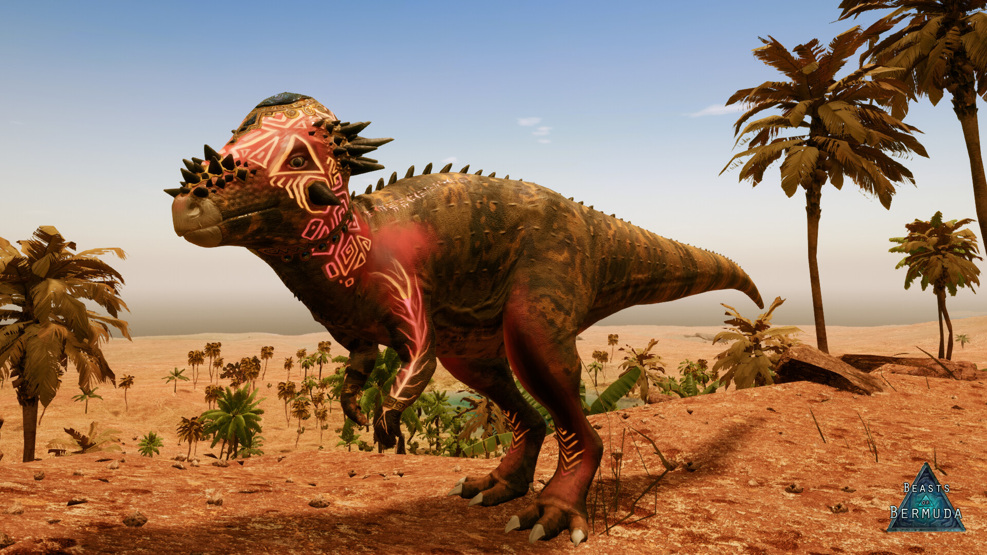 Beasts of Bermuda - Pachycephalosaurus Supporter Warpaint #3