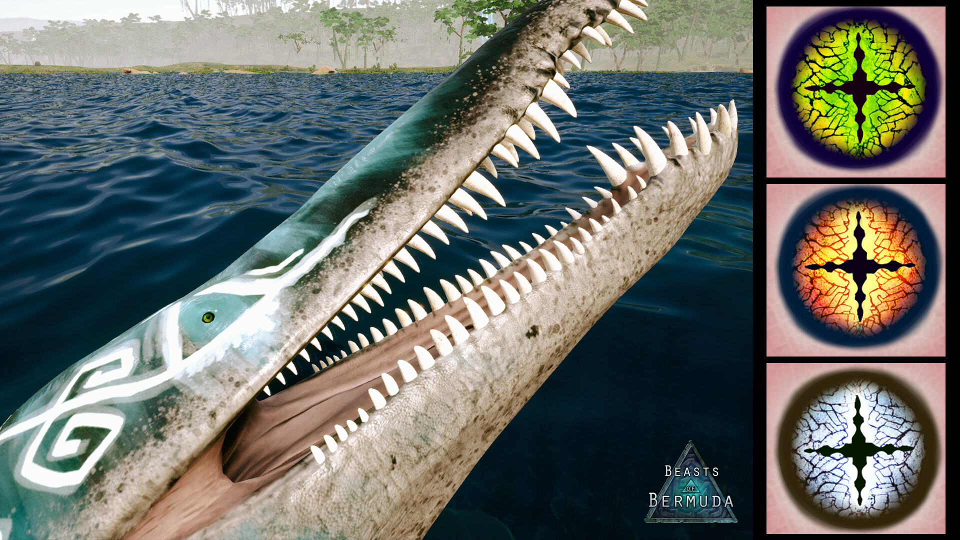 Beasts of Bermuda - Kronosaurus Supporter Warpaint #5