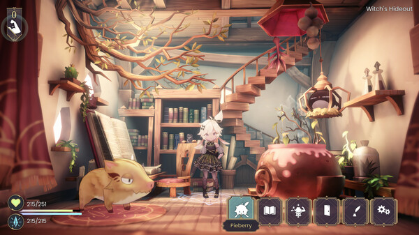 WitchSpring R - Pieberry's Costume - Black Pearl Mini & Deep Black Pearl