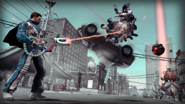 скриншот Saints Row IV - Gamestop Warped Weapon Challenge 0