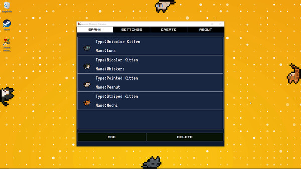Anemis: Desktop Animator game for Linux 1