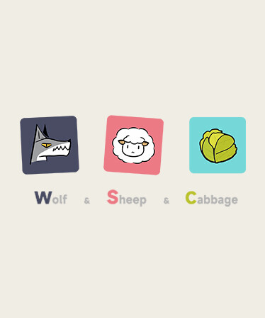 Wolf Sheep Cabbage