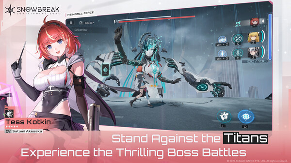 Скриншот из SNOWBREAK