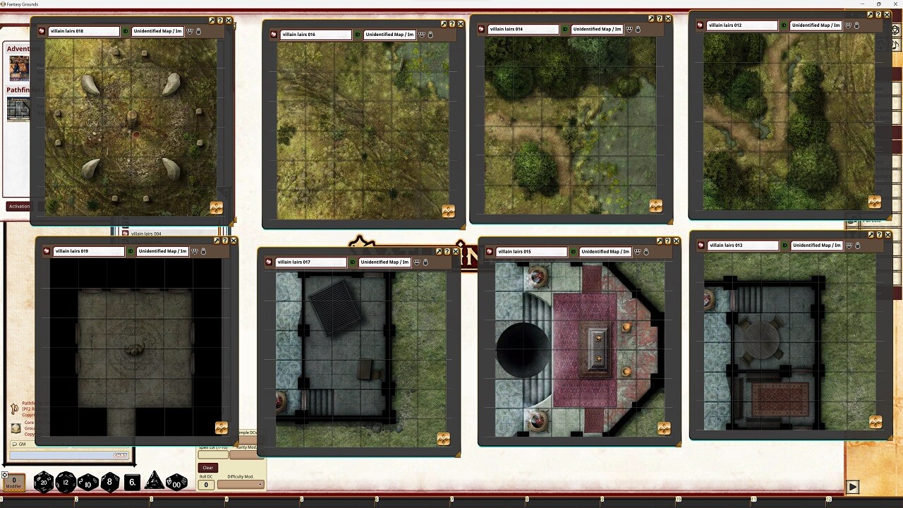 Fantasy Grounds - Pathfinder RPG - Pathfinder Flip-Tiles - Villain ...