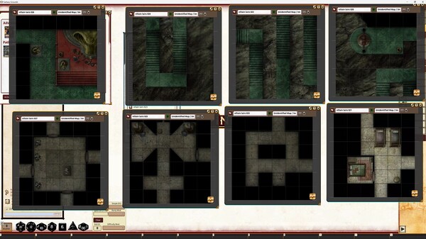 Fantasy Grounds - Pathfinder RPG - Pathfinder Flip-Tiles - Villain Lairs set for steam