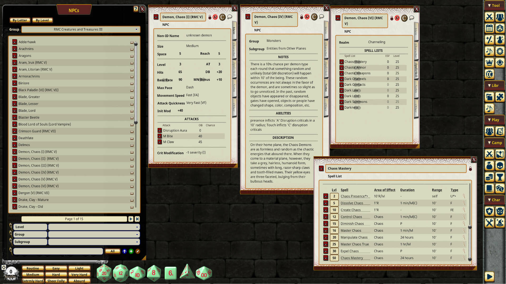 Fantasy Grounds - Creatures & Treasures III #2