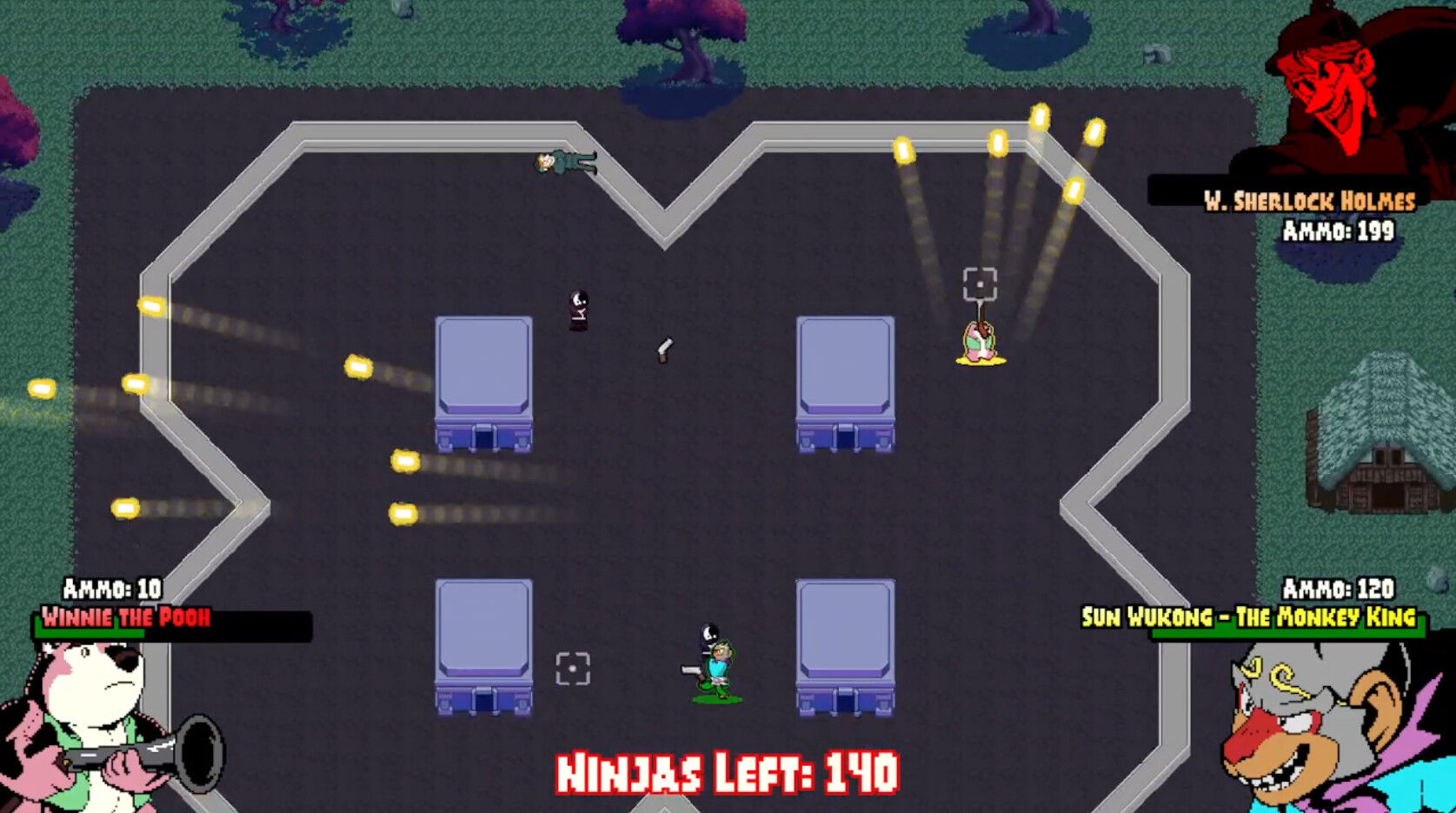 Inverse Ninjas VS. The Public Domain screenshot 1