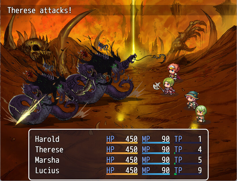 RPG Maker MV Cursed Kingdoms Boss Pack Steambase