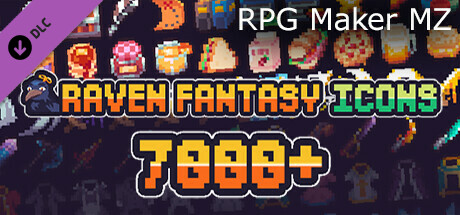 RPG Maker MZ - Raven Fantasy Icons - 7000+