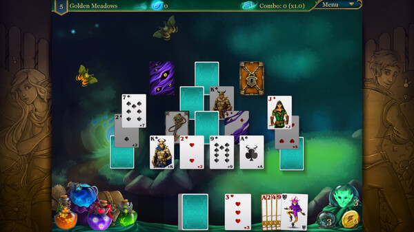 Magic Cards Solitaire 2 - The Fountain of Life game for windows Pc 1