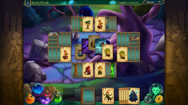 Magic Cards Solitaire 2 - The Fountain of Life game for Linux 1