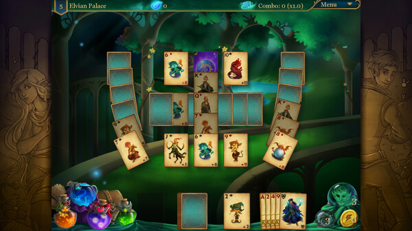 Magic Cards Solitaire 2 - The Fountain of Lifefor windows and Linux 1