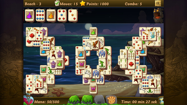 Elves vs Goblins Mahjongg Worldfor windows and Linux 1