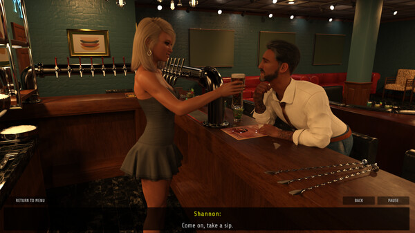 Sex Simulator - Naughty Waitress game for Linux 1