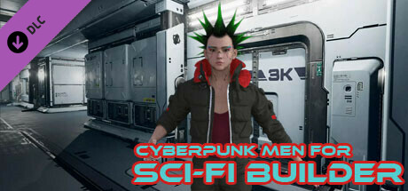 Cyberpunk men for Sci-fi builder banner image